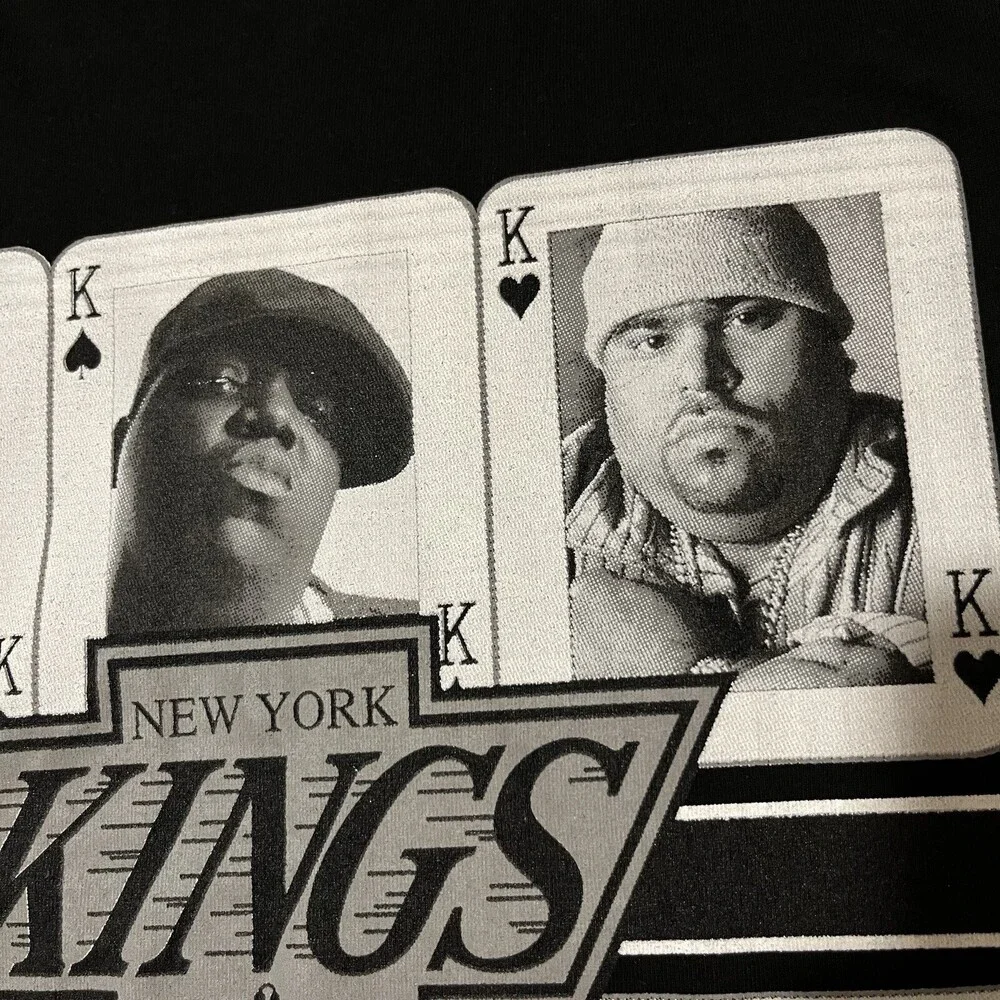 Biggie Smalls Shirt Vintage Kings Of NYC Common Fat Joe 50 Cent Jay-Z LL Cool J